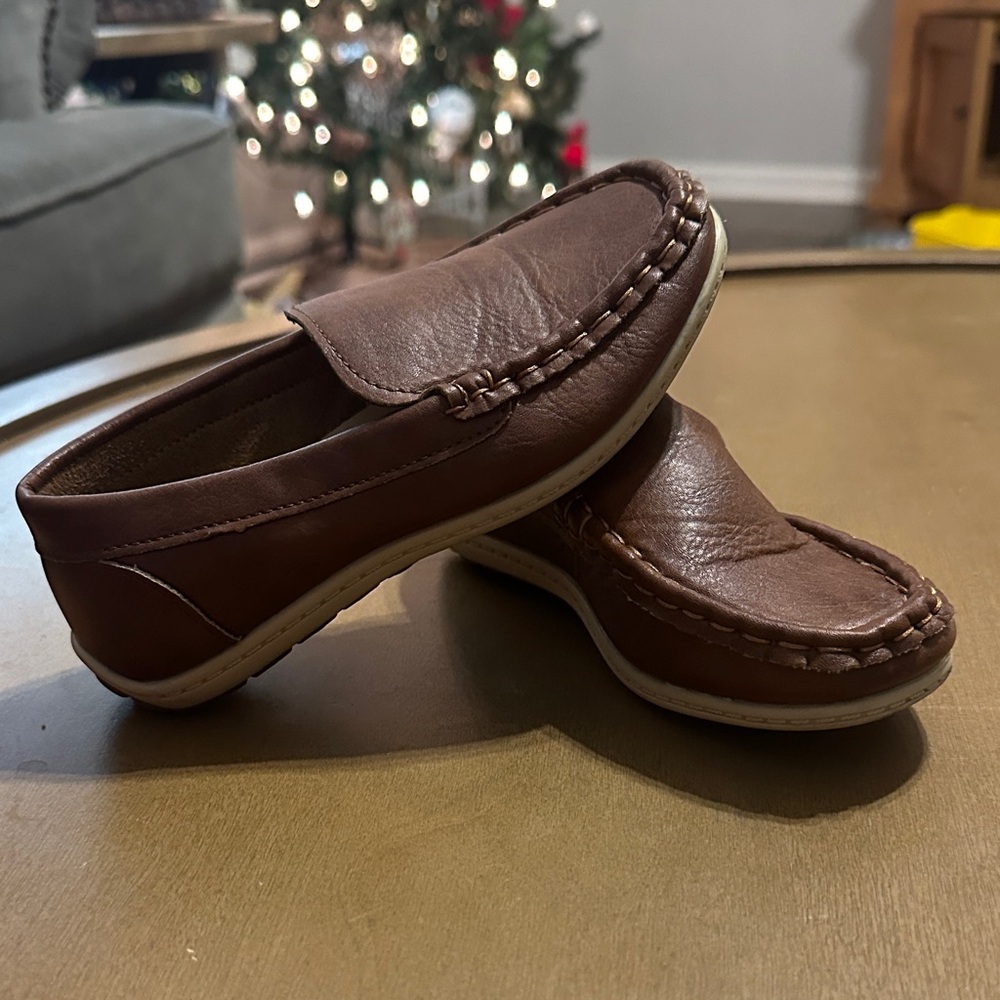 Brown Leather Loafers